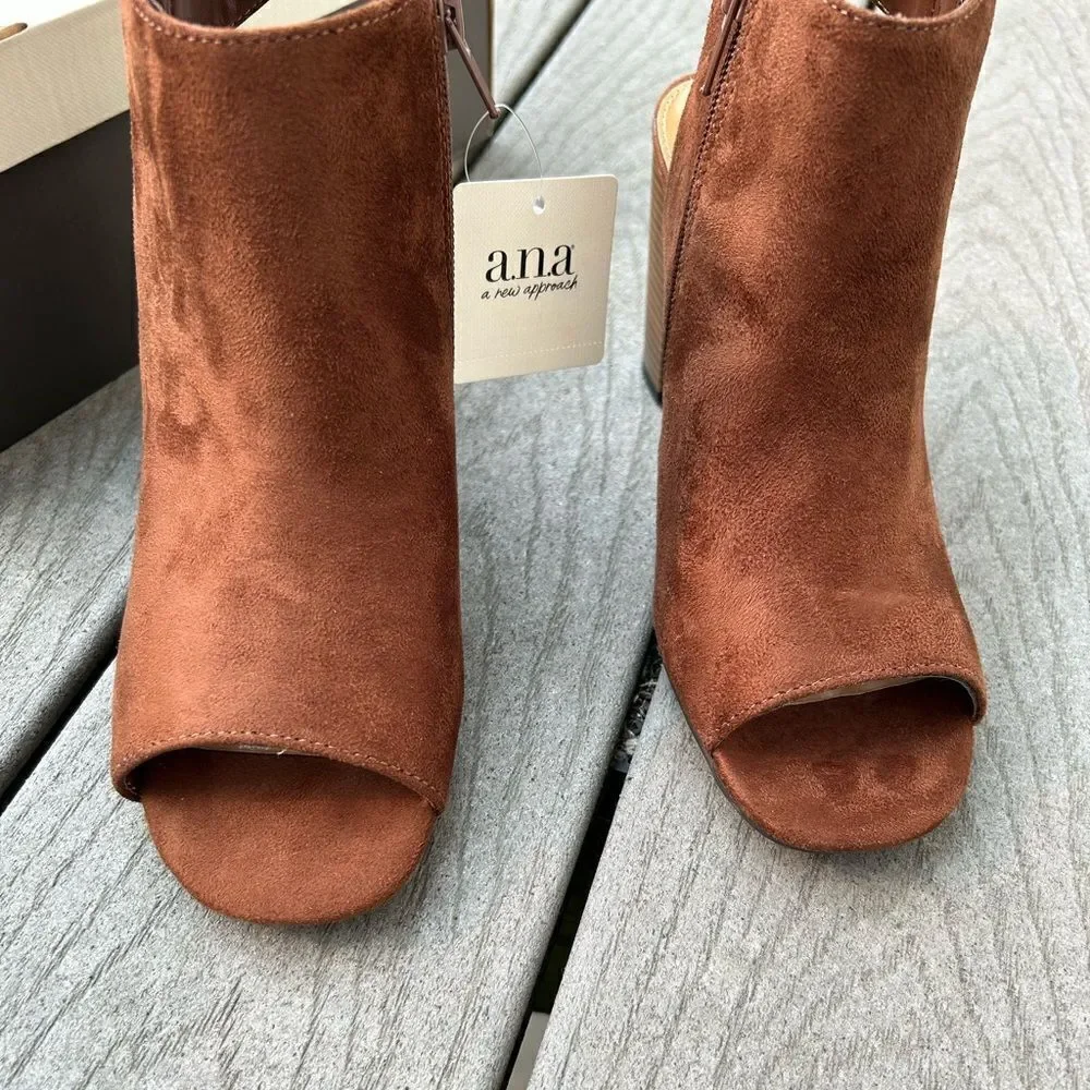 A.N.A Muse Open Toe Bootie - Picture 5 of 10